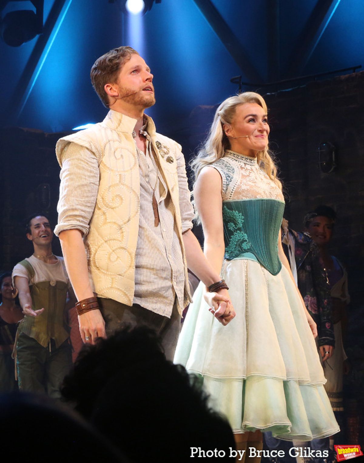 Stark Sands and Betsy Wolfe at 