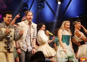 Philippe Arroyo, Stark Sands, Lorna Courtney, Betsy Wolfe and Justin David Sullivan Photo