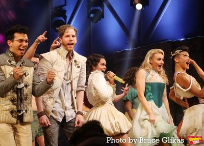 Philippe Arroyo, Stark Sands, Lorna Courtney, Betsy Wolfe and Justin David Sullivan Photo