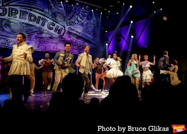 Paulo Szot, Philippe Arroyo, Stark Sands, Lorna Courtney, Betsy Wolfe, Justin David S Photo