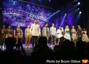 Paulo Szot, Philippe Arroyo, Stark Sands, Lorna Courtney, Betsy Wolfe, Justin David S Photo