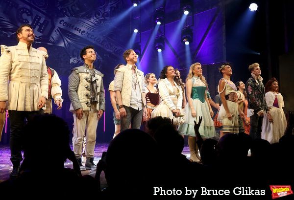 Paulo Szot, Philippe Arroyo, Stark Sands, Lorna Courtney, Betsy Wolfe, Justin David S Photo