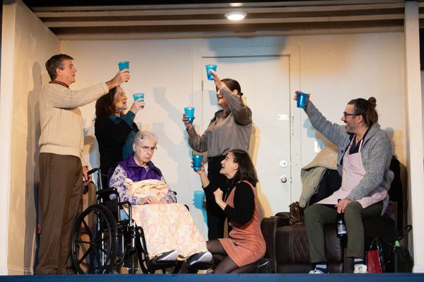 Jim O'Brien, Jeanine Kane, Carol Varden, Rachel Dulude, Jessie March, and Dave Rabino Photo