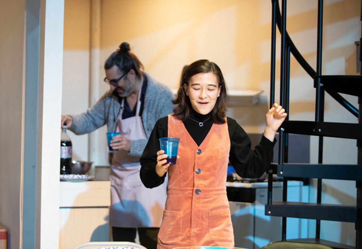 Dave Rabinow and Jessie March at 