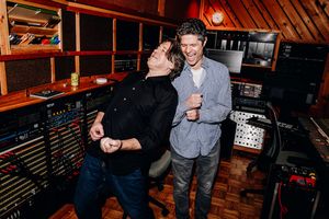 Cameron Crowe and Tom Kitt @ BroadwayWorld Cameron Crowe and Tom Kitt Photo