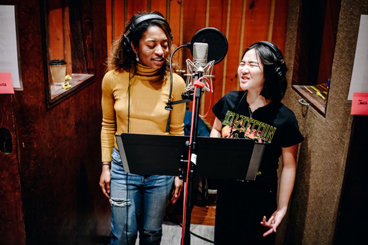 Jana Djenne Jackson and Claire Kwon at 