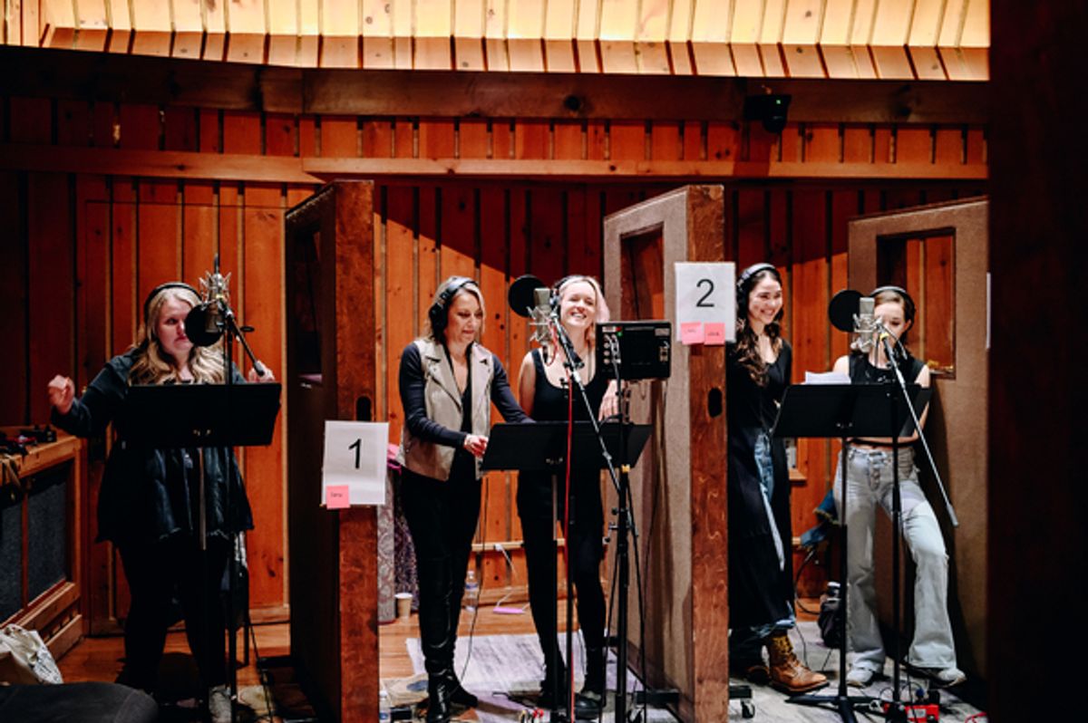 Katie Ladner, Erica Mansfield, Libby Winters, Alisa Melendez, Julia Cassandra at 