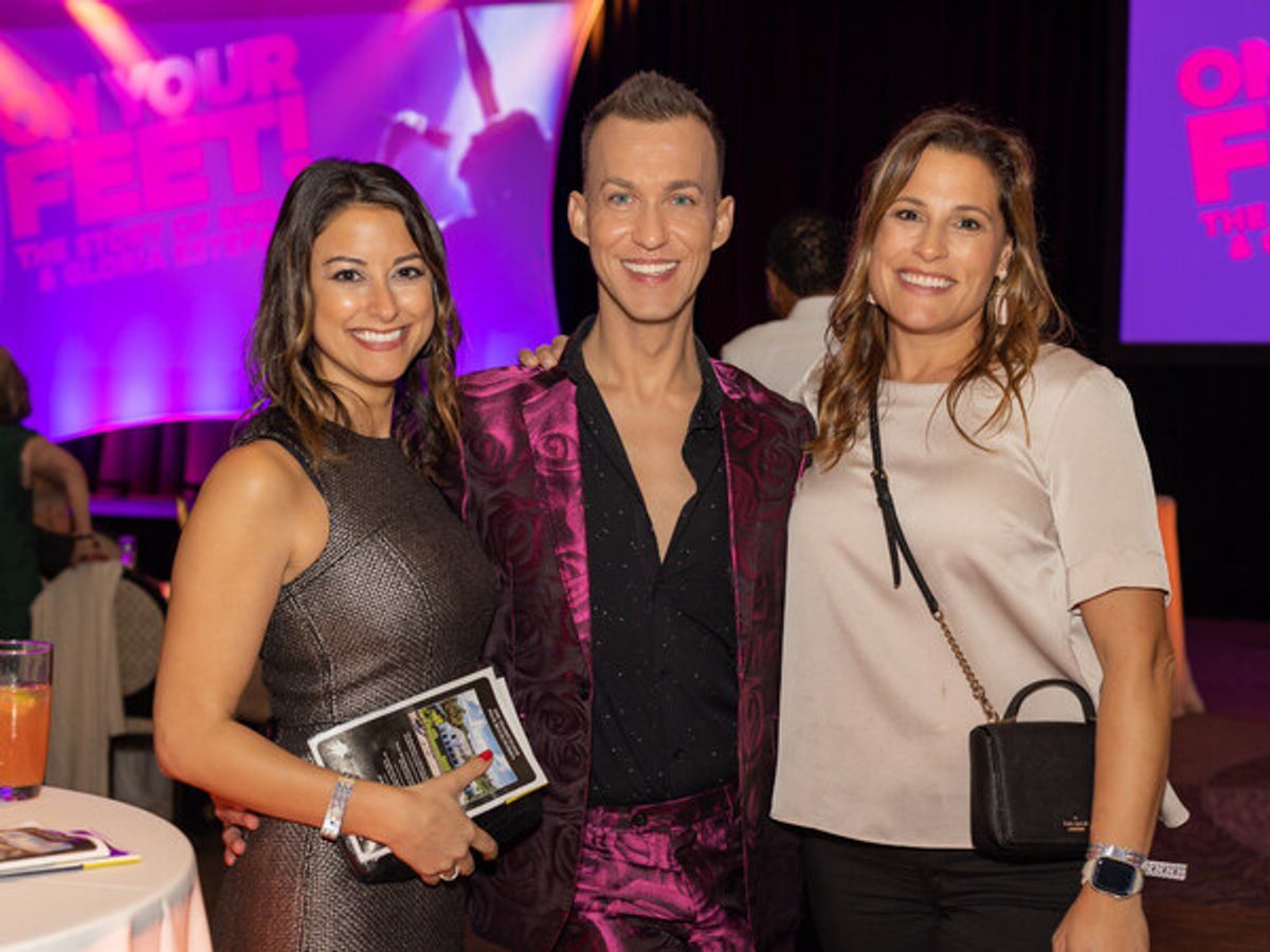 Justine Spingler, Joe Trainor, Magaly Barone at 