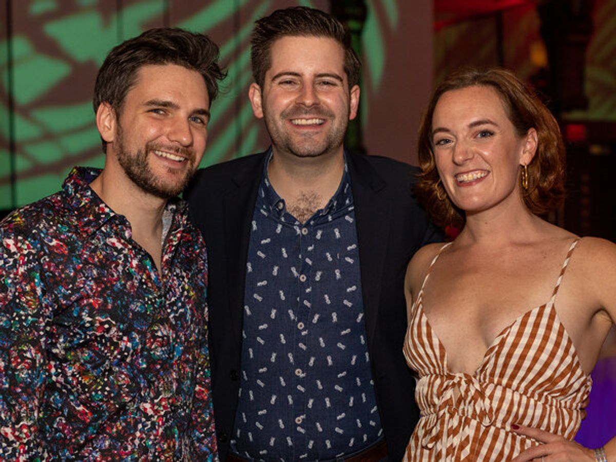 Evan Bernardin, Alex Donnelly, Kate Lumpkin at 