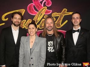 Writer David West Read, Composer Max Martin, Choreographer Jennifer Weber and Director Luke Sheppard @ BroadwayWorld Writer David West Read, Composer Max Martin, Choreographer Jennifer Weber and Directo Photo