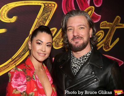 Jennifer HuYoung and JC Chasez  Photo