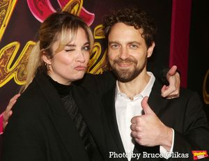 Annie Murphy and David West Read @ BroadwayWorld Annie Murphy and David West Read Photo