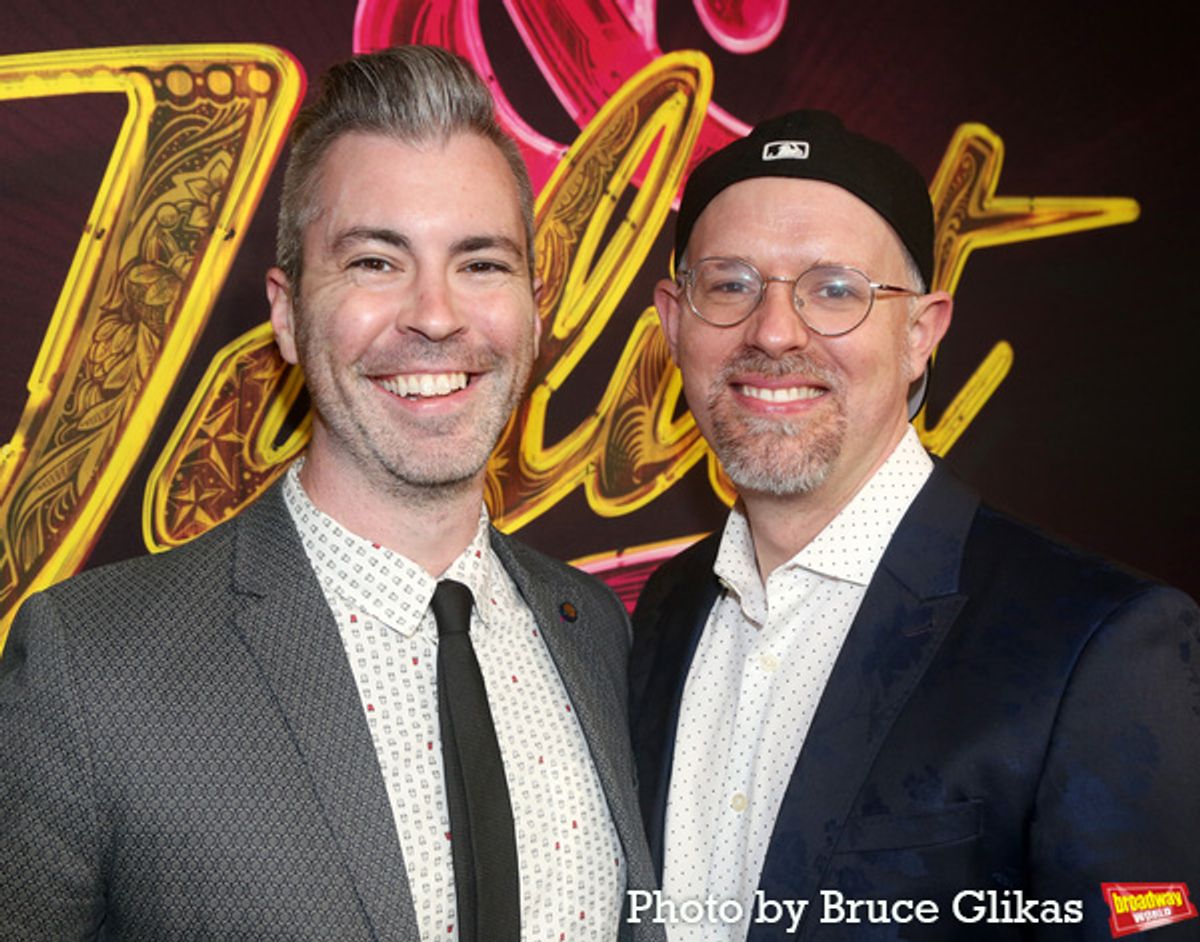 Production Photographer Matthew Murphy and Ryan Scott Oliver at 