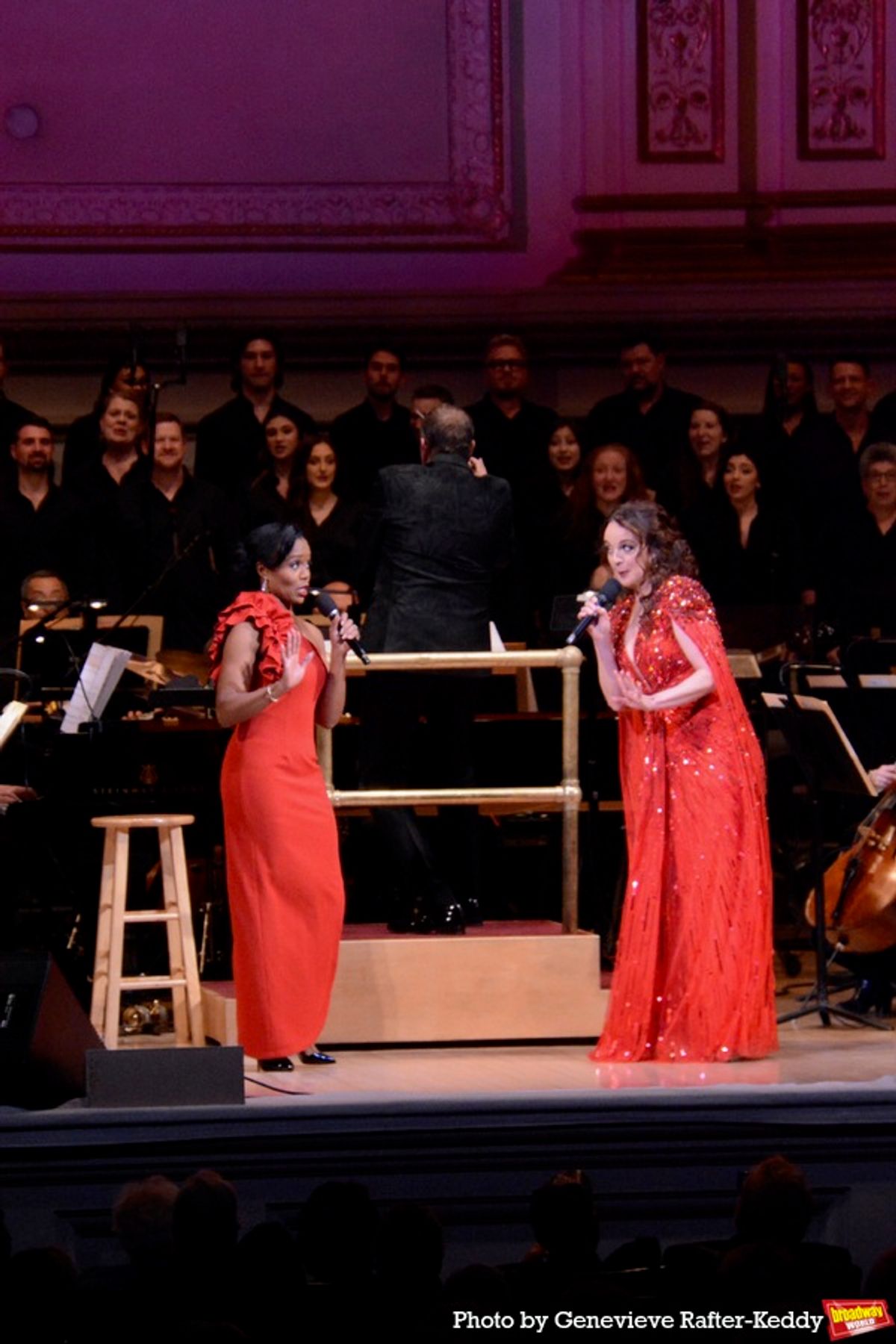 Nikki Renee Daniels and Melissa Errico at 