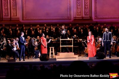 Matt Doyle, Nikki Renee Daniels, Steven Reineke, Melissa Errico and Jordan Donica Photo