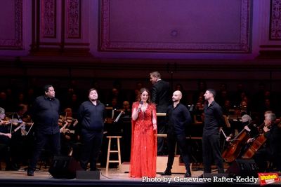Melissa Errico with Alonzon Johnson, Joseph Zook Leonardo Altafini, Tim Koch Photo
