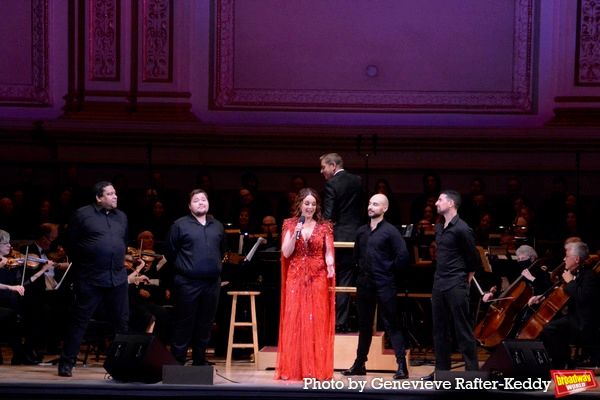 Melissa Errico with Alonzon Johnson, Joseph Zook Leonardo Altafini, Tim Koch Photo