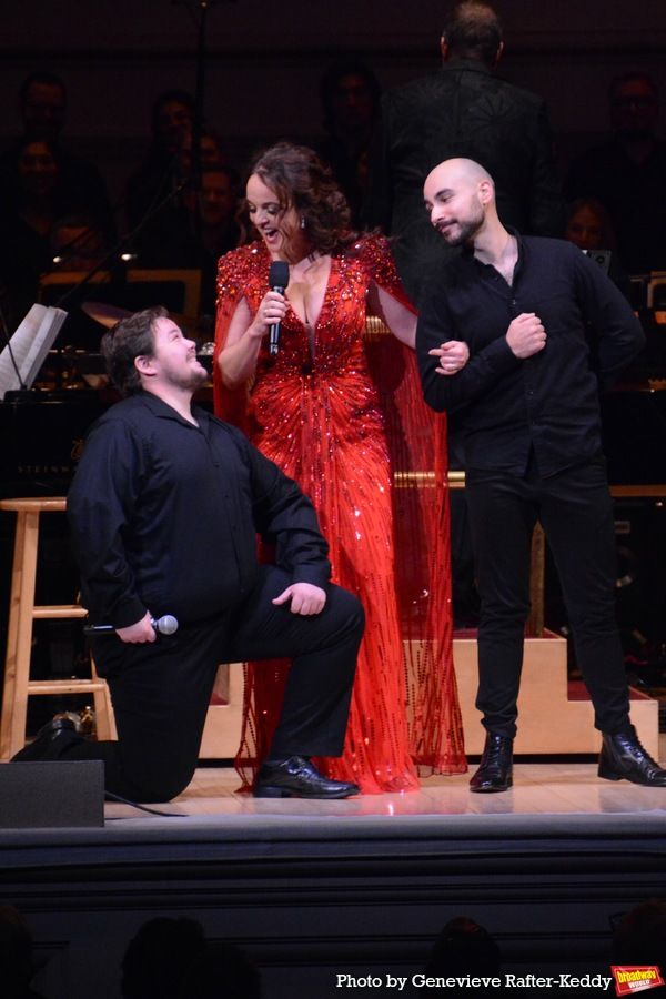 Melissa Errico with Joseph Zook and Leonardo Altafini Photo