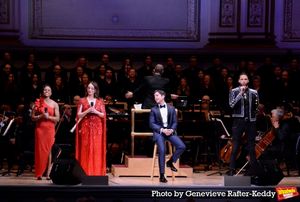 Nikki Renee Daniels, Melissa Errico, Matt Doyle and Jordan Donica Photo