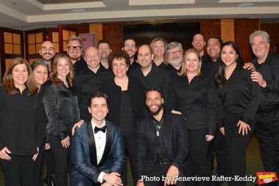 Matt Doyle, Jordan Donica, Judith Clurman and members of Essential Voices USA that in Photo