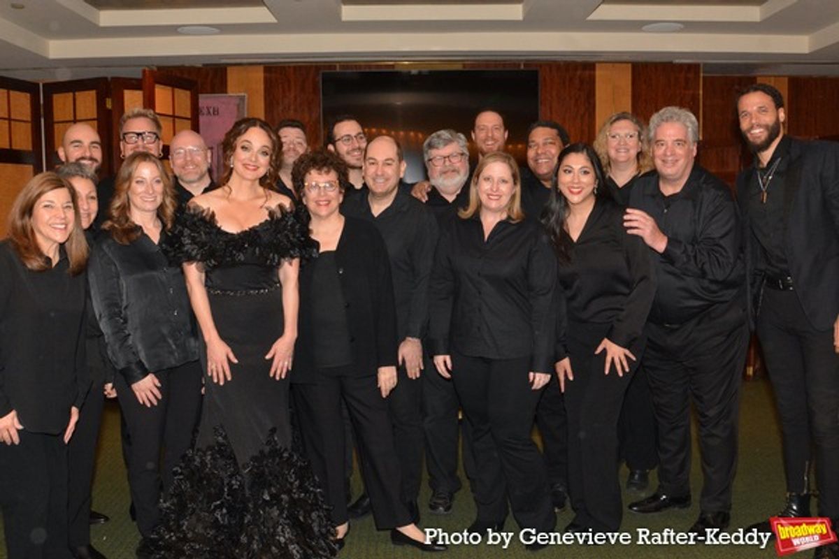 Melissa Errico, Judith Clurman, Jordan Donica with members of Essential Voices USA that includes Janice Dehn, Maria Schwab, Leonardo Altafini, Elexis Koch, Adam Armstrong, Roberson Keffer, Norman Schwab, Seth Bisen Hersh, Sammy Grob, Patricia Gaffney, Dan Rosenbaum, Mardi Cohen, Derek Hake, Alonzo Johnson. Michael Douris

 at 