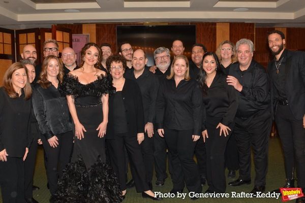 Melissa Errico, Judith Clurman, Jordan Donica with members of Essential Voices USA th Photo
