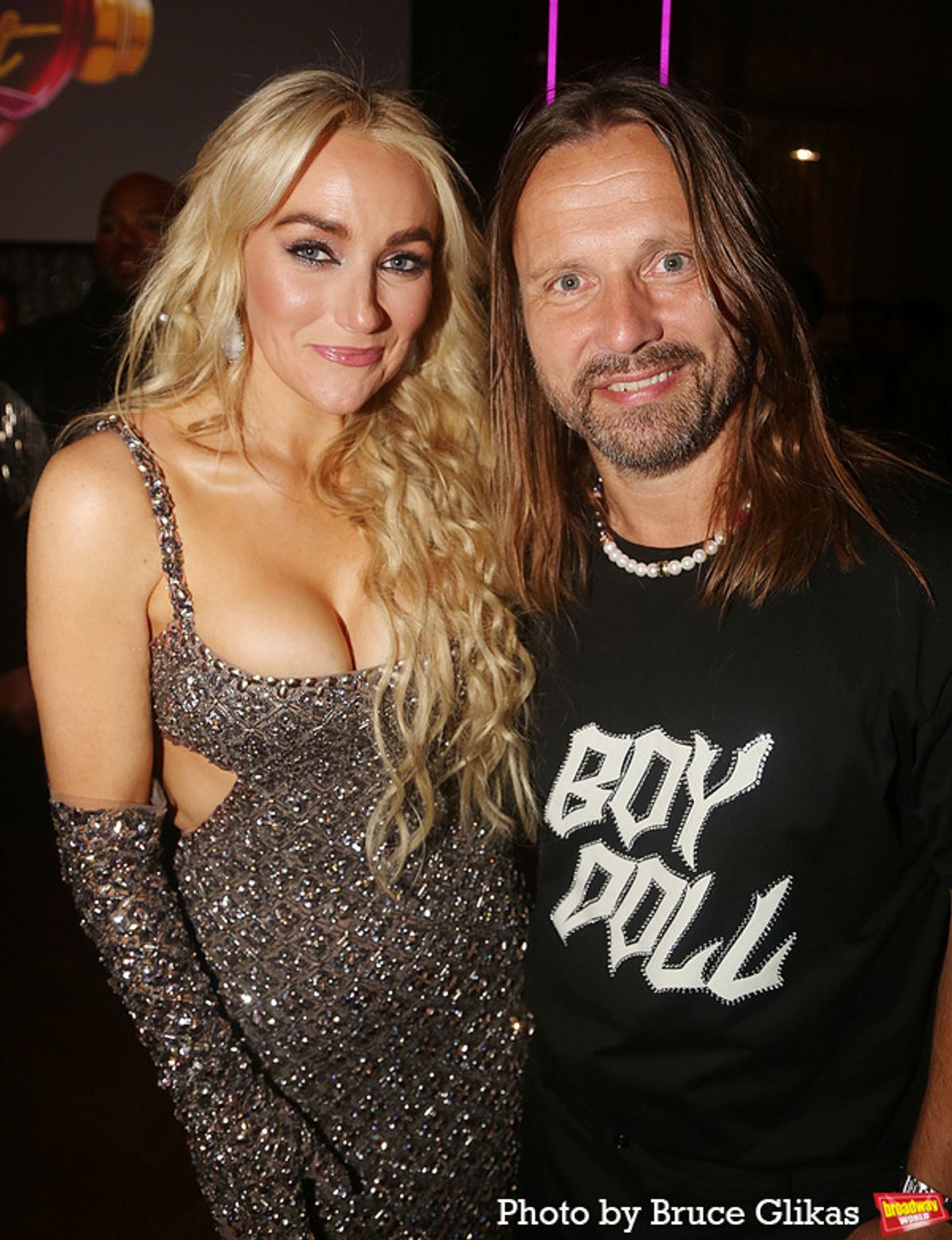 Betsy Wolfe and Max Martin at 