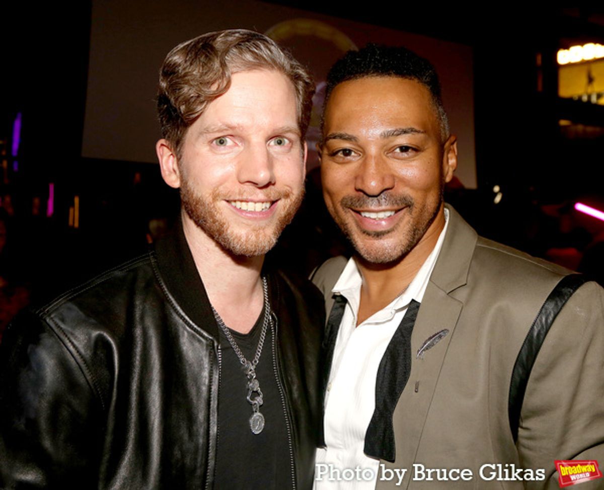 Stark Sands and Charl Brown at 