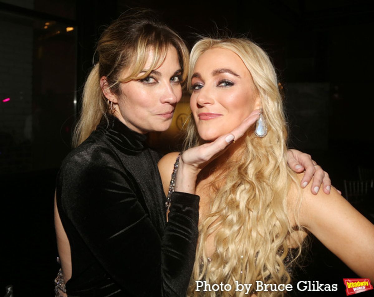 Annie Murphy and Betsy Wolfe at 