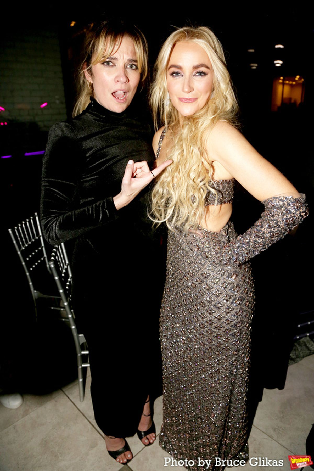 Annie Murphy and Betsy Wolfe at 