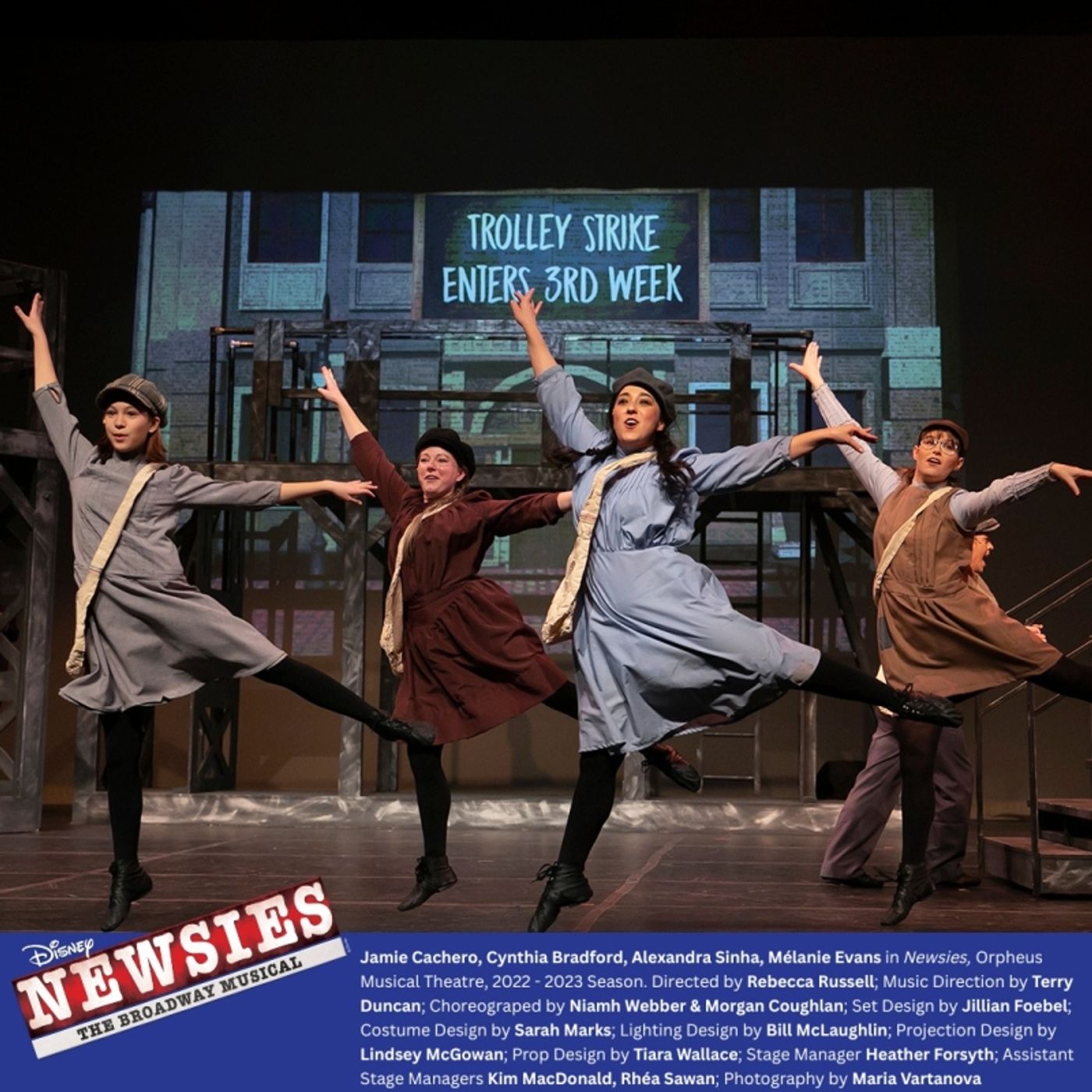 Review: Orpheus Musical Theatre's NEWSIES at Meridian Theatres at Centrepoint  Image