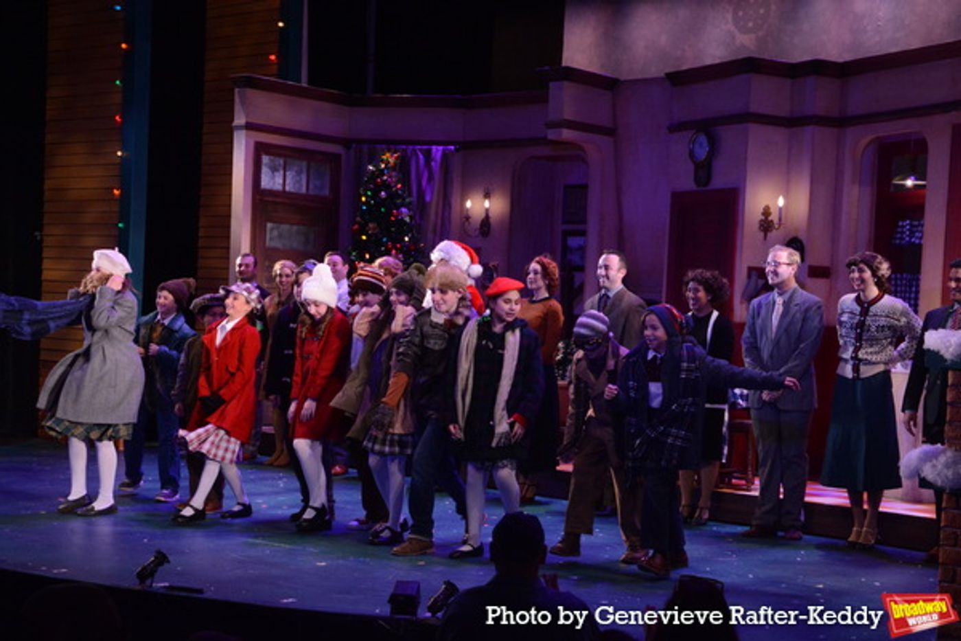 Photos: A CHRISTMAS STORY Cast Celebrates Opening Night at The John W. Engeman Theater Northport  Image