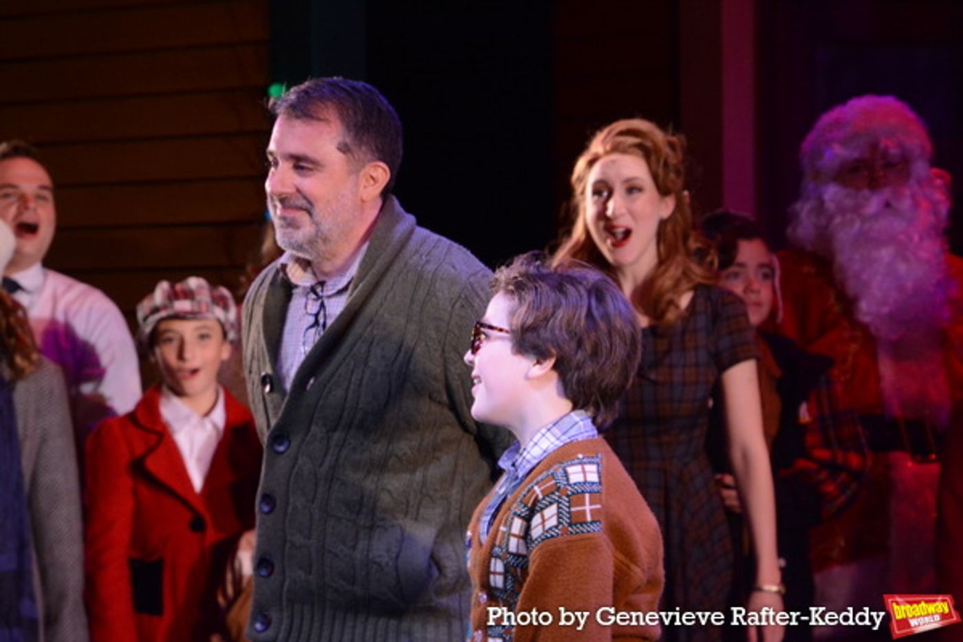 Photos: A CHRISTMAS STORY Cast Celebrates Opening Night at The John W. Engeman Theater Northport  Image