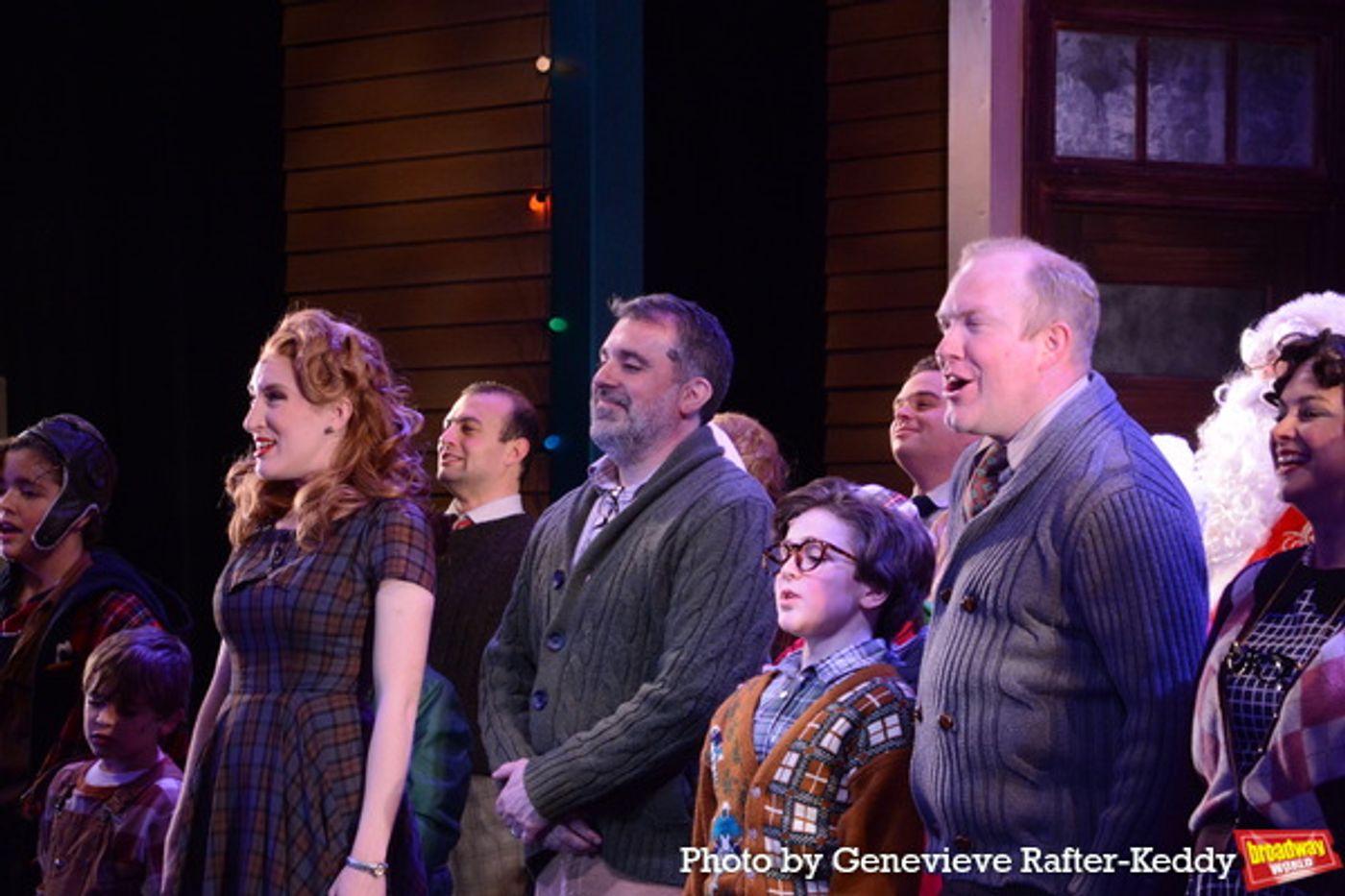 Photos: A CHRISTMAS STORY Cast Celebrates Opening Night at The John W. Engeman Theater Northport  Image