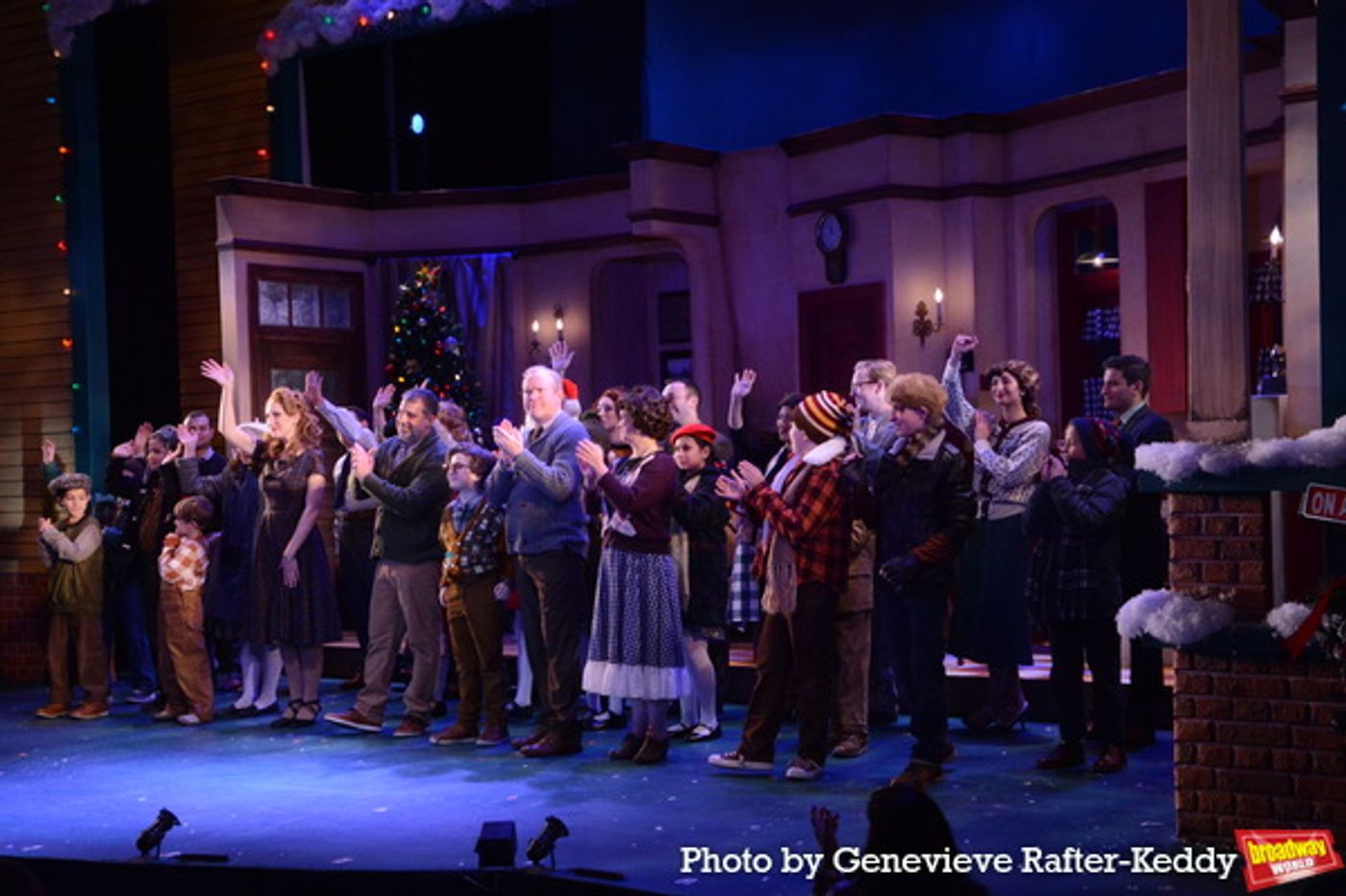 Photos: A CHRISTMAS STORY Cast Celebrates Opening Night at The John W. Engeman Theater Northport  Image