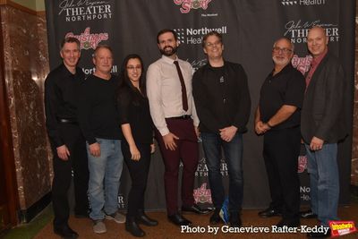 The Band-Music Director Daniel Mollett with Joel Levy, Bob Dalpiaz, Gary Meyer, Joe B Photo