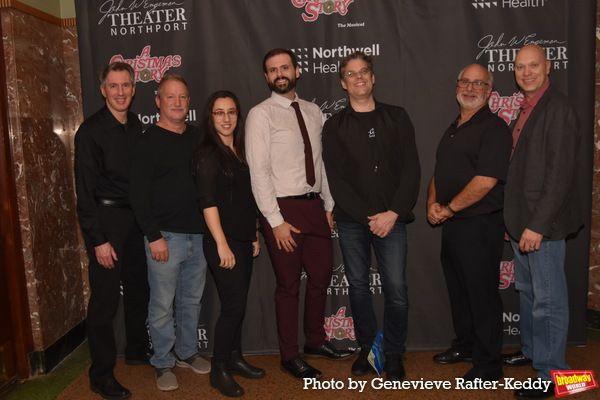 The Band-Music Director Daniel Mollett with Joel Levy, Bob Dalpiaz, Gary Meyer, Joe B Photo