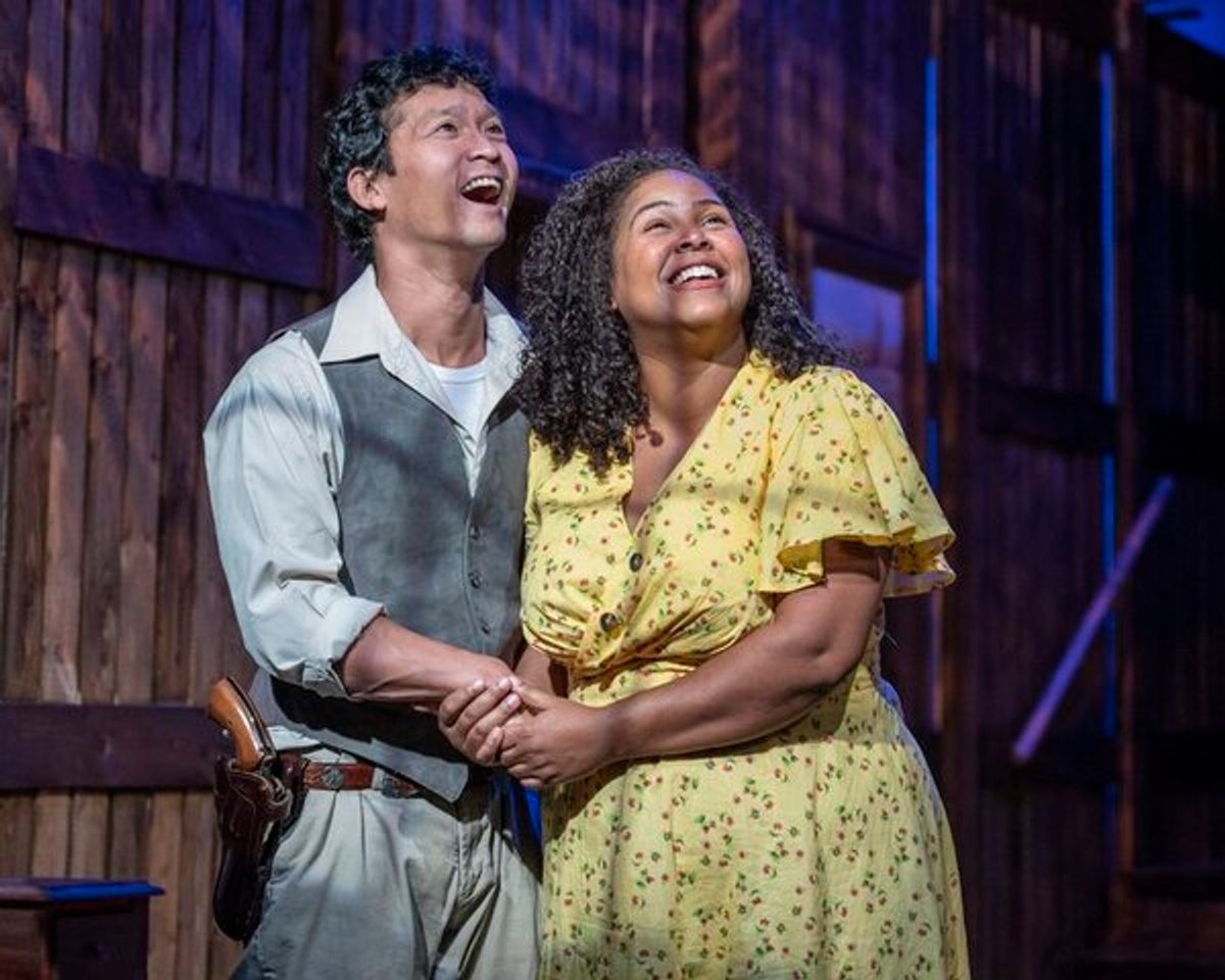 Jacob Yeh and Tamieka Chavis at 