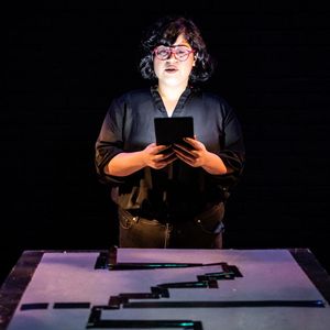 Cherry Gonzalez & the cast of THE SPIDER QUEEN; photo by Ashleigh Ann Gardner Photo