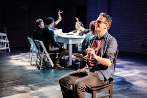 Joseph A. Carrier as Glen & the cast of THE SPIDER QUEEN; photo by Ashleigh Ann Gardner @ BroadwayWorld Joseph A. Carrier as Glen & the cast of THE SPIDER QUEEN; photo by Ashleigh Ann Gardn Photo