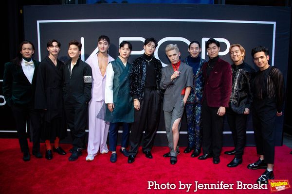 Photos: KPOP Cast Hits the Red Carpet to Celebrate Opening Night — photo 37 of 59