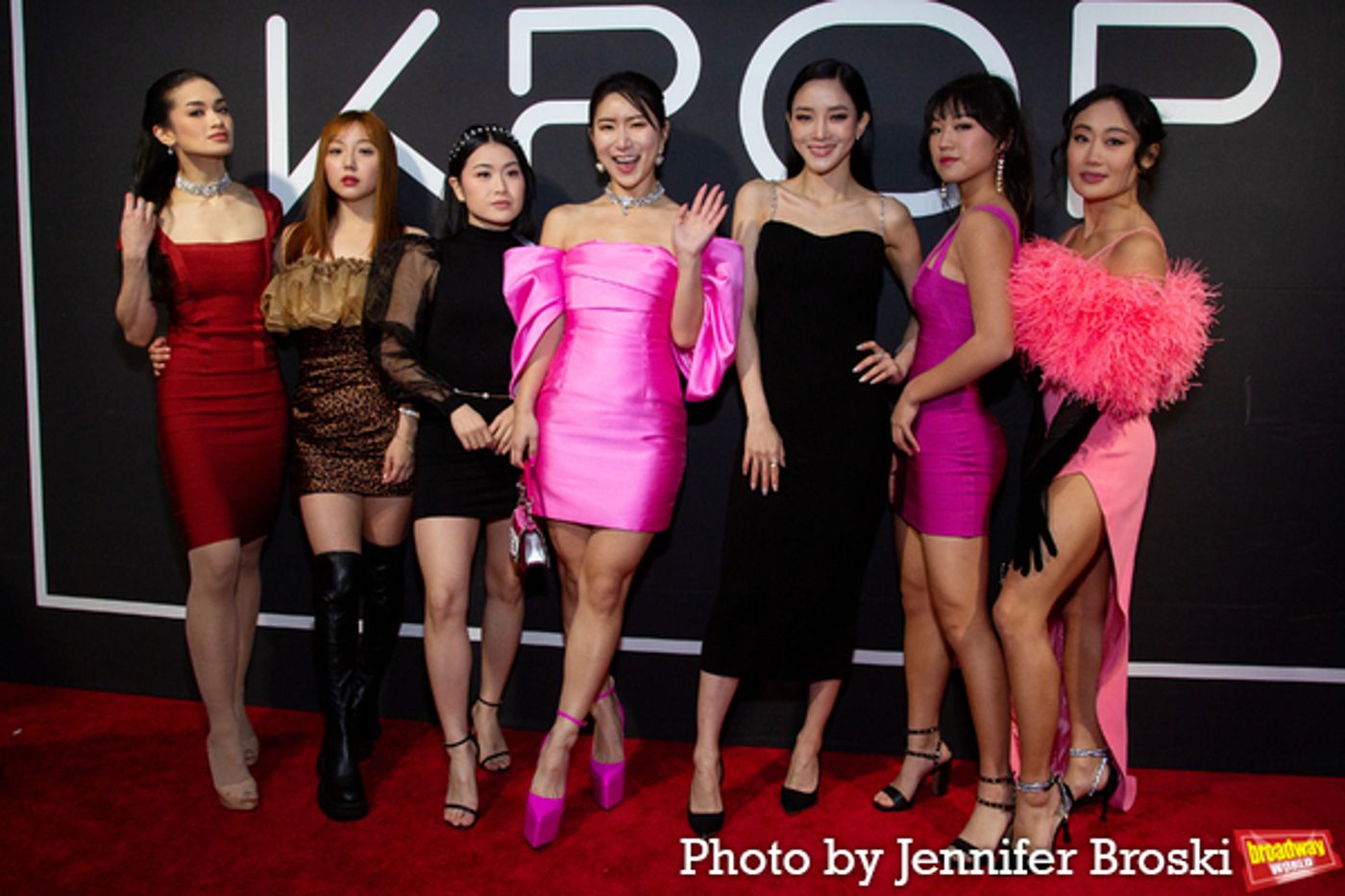 Photos: KPOP Cast Hits the Red Carpet to Celebrate Opening Night  Image