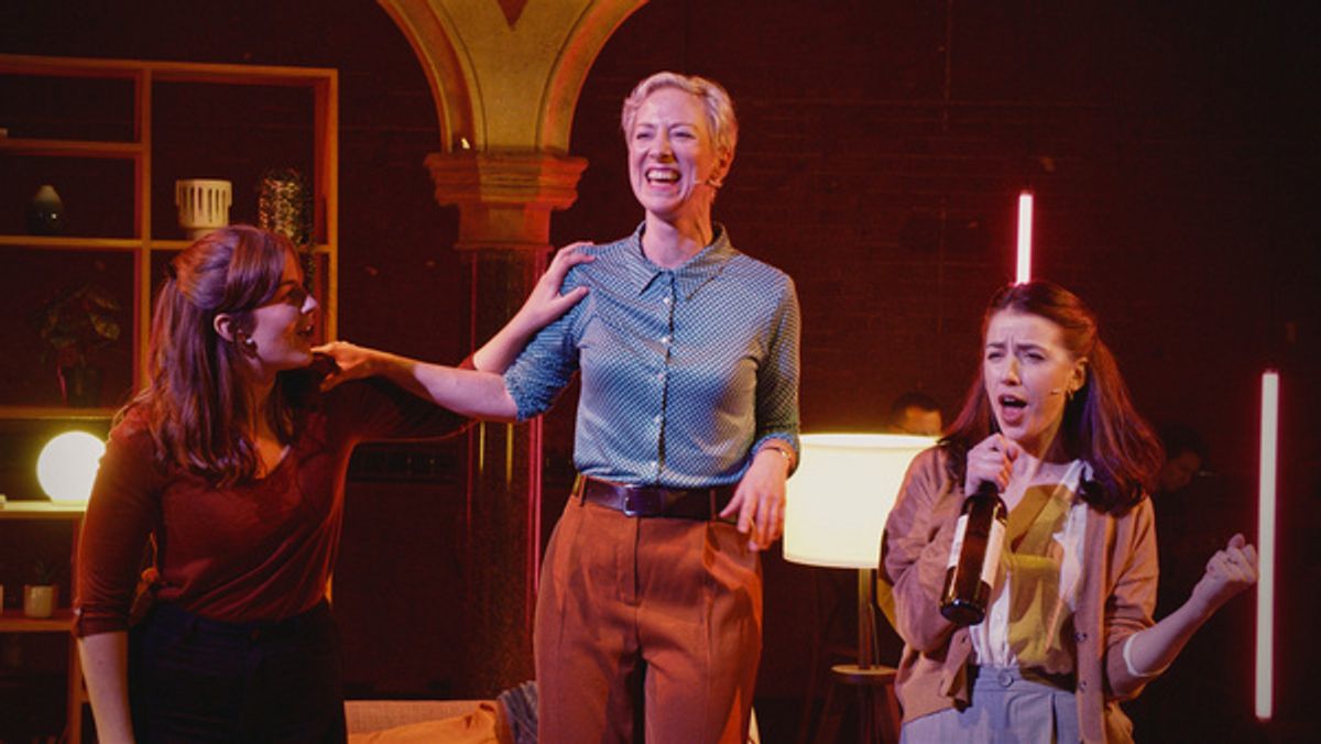 Amy Parker, Jorien Zeevaart and Molly Lynch. at 