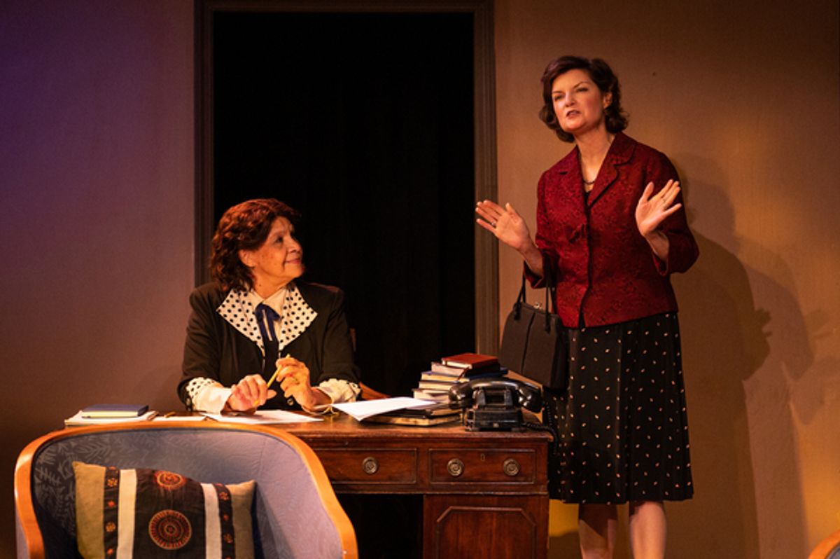 Mary Bacon and Trezana Beverly at 