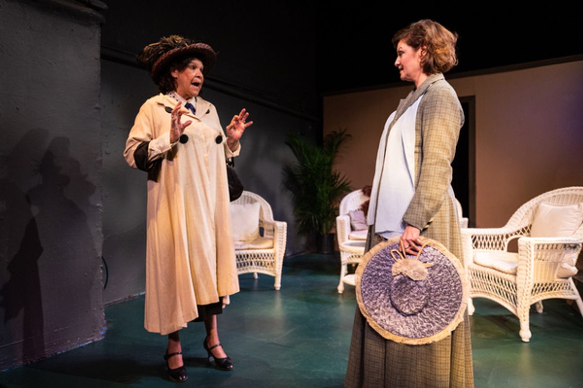 Trezana Beverly and Mary Bacon  at 