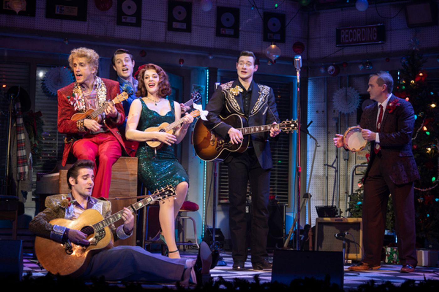 Photos: Bucks County Playhouse Presents MILLION DOLLAR QUARTET CHRISTMAS Photos: Bucks County Playhouse Presents MILLION DOLLAR QUARTET CHRISTMAS Image