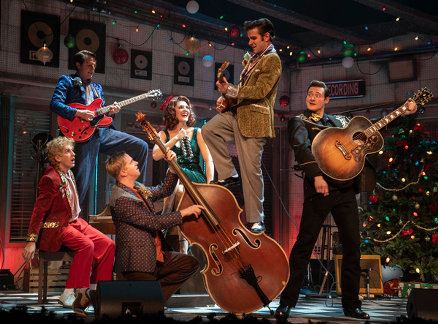 Photos: Bucks County Playhouse Presents MILLION DOLLAR QUARTET CHRISTMAS Photos: Bucks County Playhouse Presents MILLION DOLLAR QUARTET CHRISTMAS Image