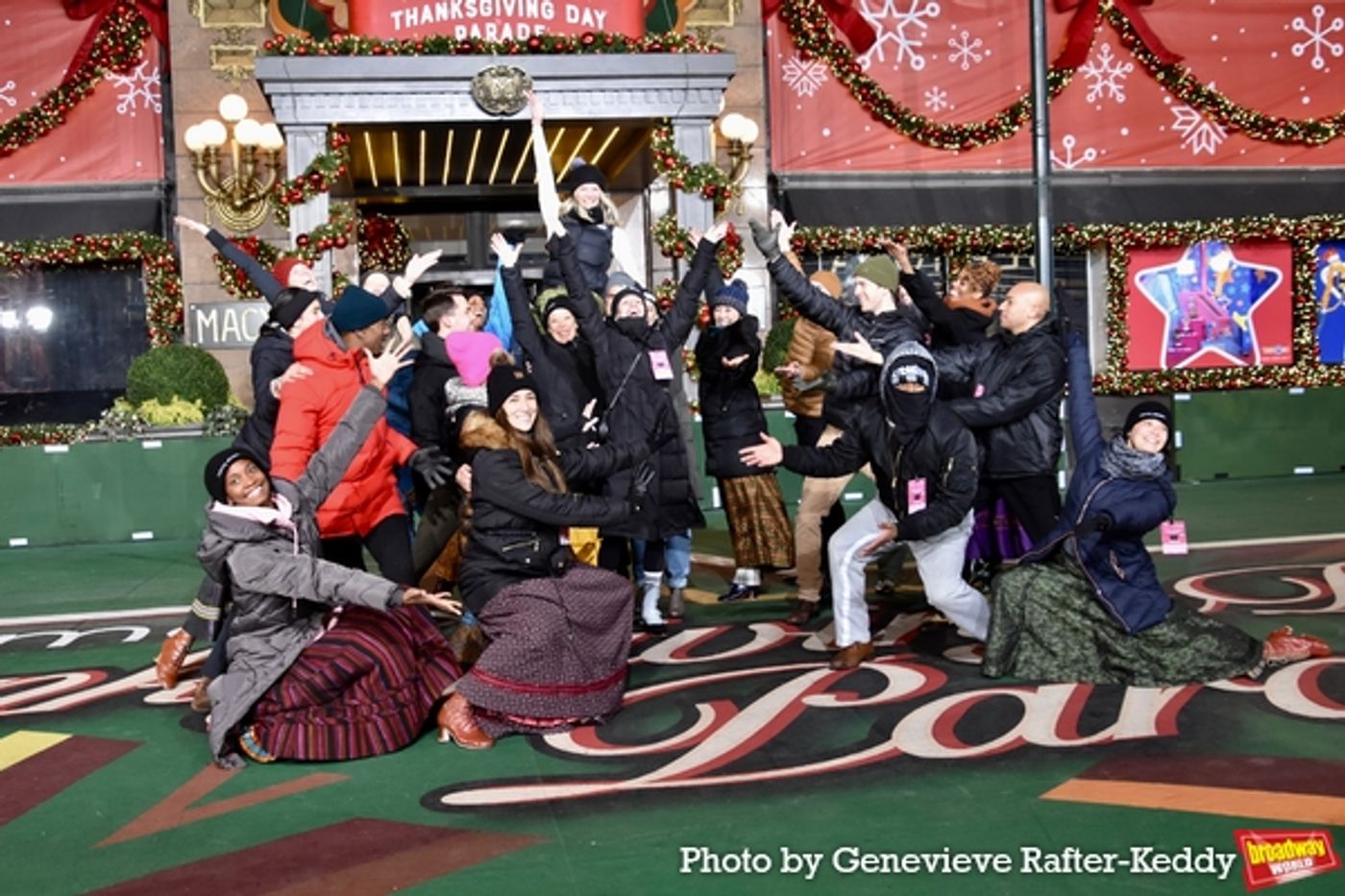 Photos: FUNNY GIRL, A BEAUTIFUL NOISE, and More Rehearse For the Macy's Thanksgiving Day Parade  Image