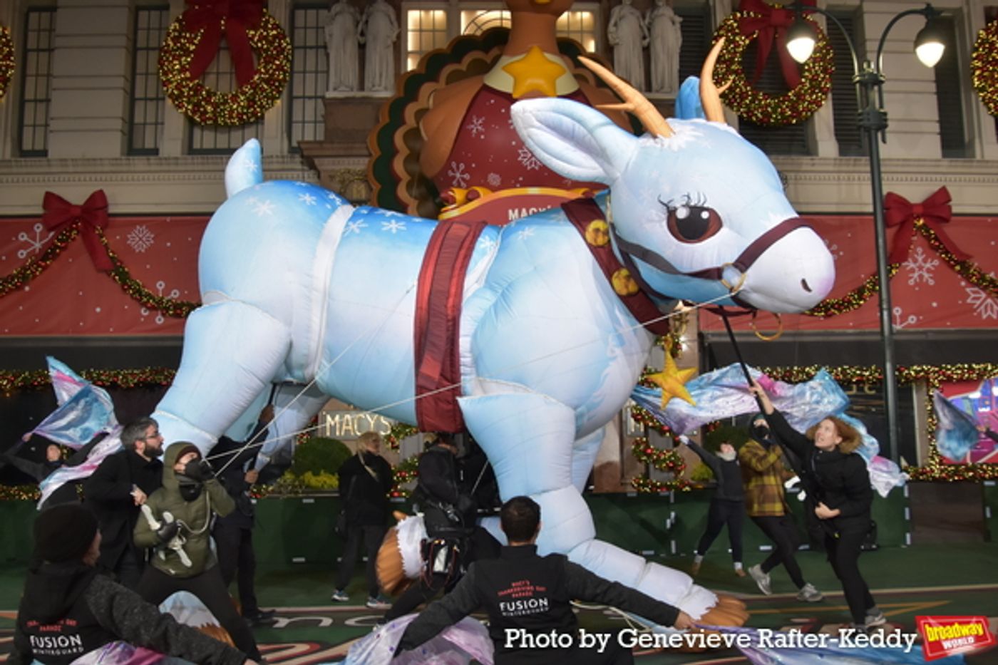 Photos: FUNNY GIRL, A BEAUTIFUL NOISE, and More Rehearse For the Macy's Thanksgiving Day Parade  Image