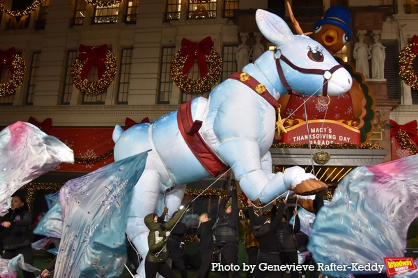Photos: FUNNY GIRL, A BEAUTIFUL NOISE, and More Rehearse For the Macy's Thanksgiving Day Parade  Image